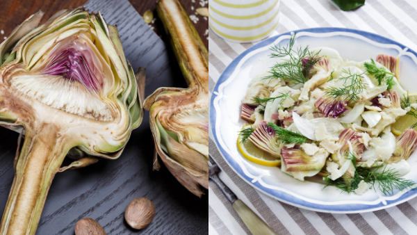 Insalata-carciofi-limone-e-grana